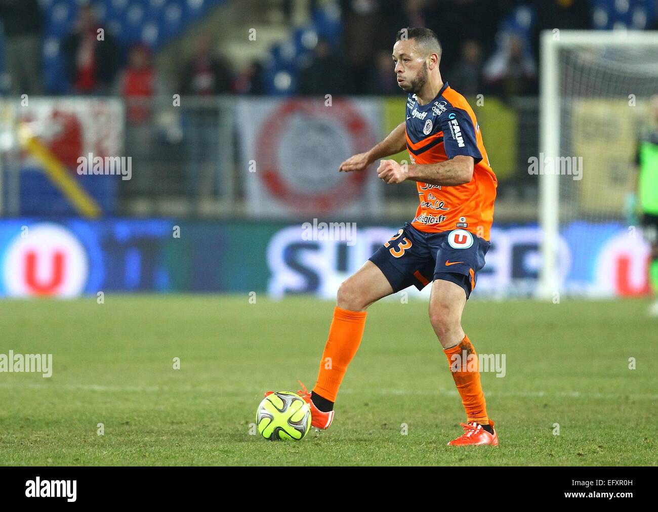 JAMEL SAIHI - 07.02.2015 - Montpellier/Lille - 24eme journee de Ligue 1.Photo : Andre Delon/Icon Sport Stock Photo
