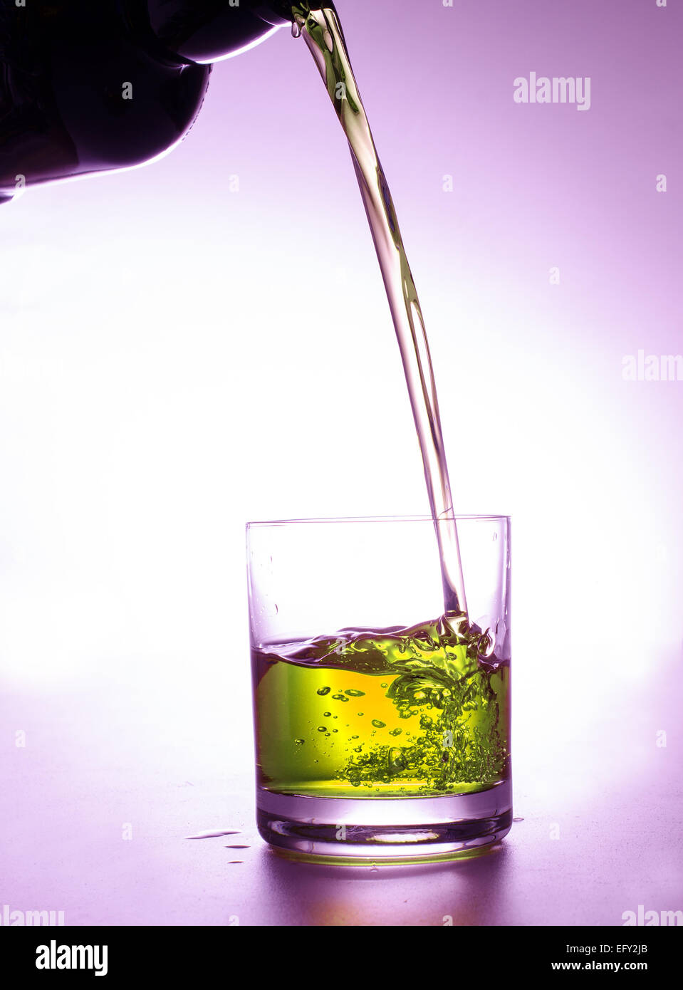 Cocktail glass colorful liquid hi-res stock photography and images - Alamy
