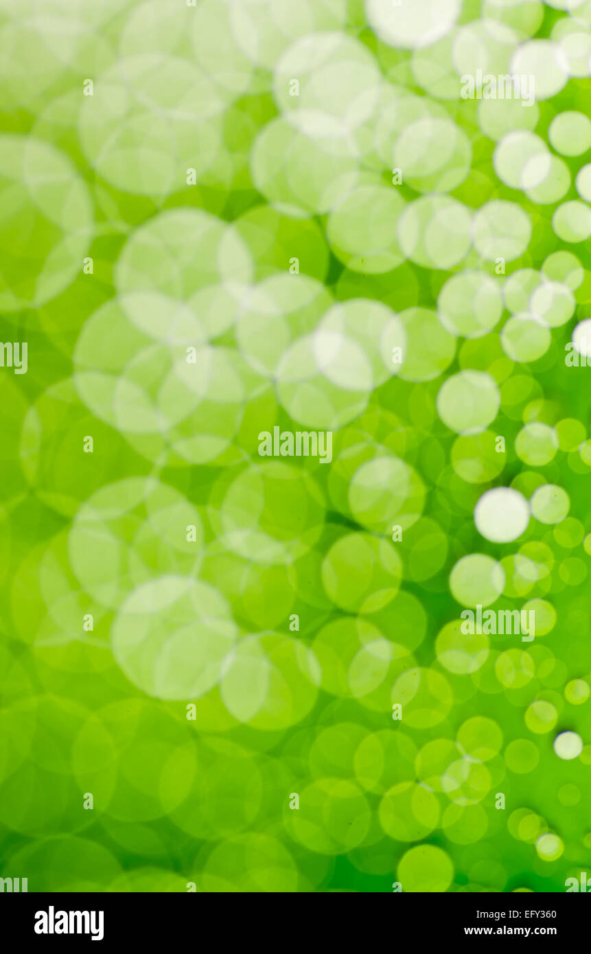 green abstract defocused background with bokeh Stock Photo - Alamy