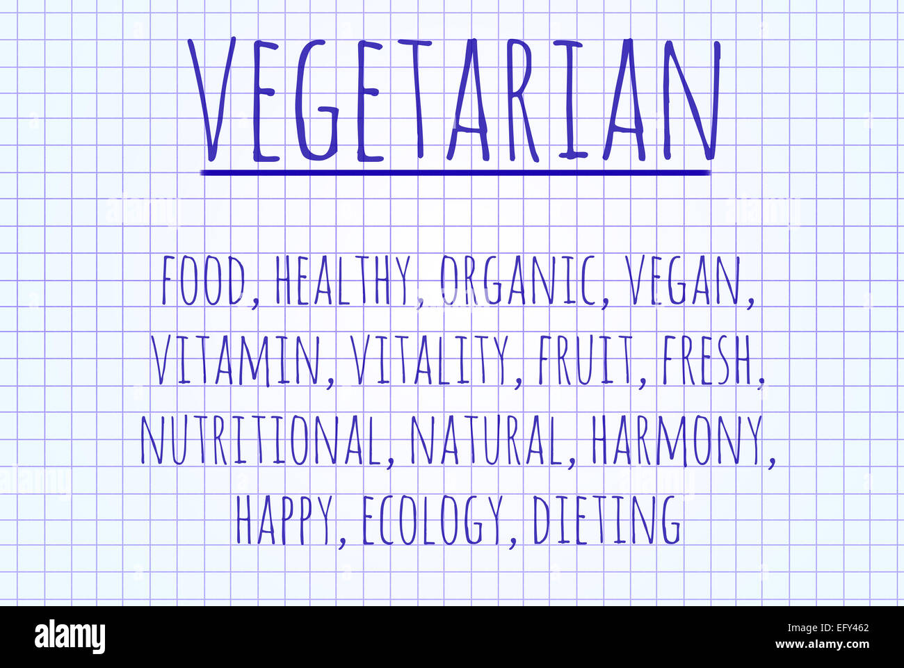 vegetarian-word-cloud-written-on-a-piece-of-paper-stock-photo-alamy