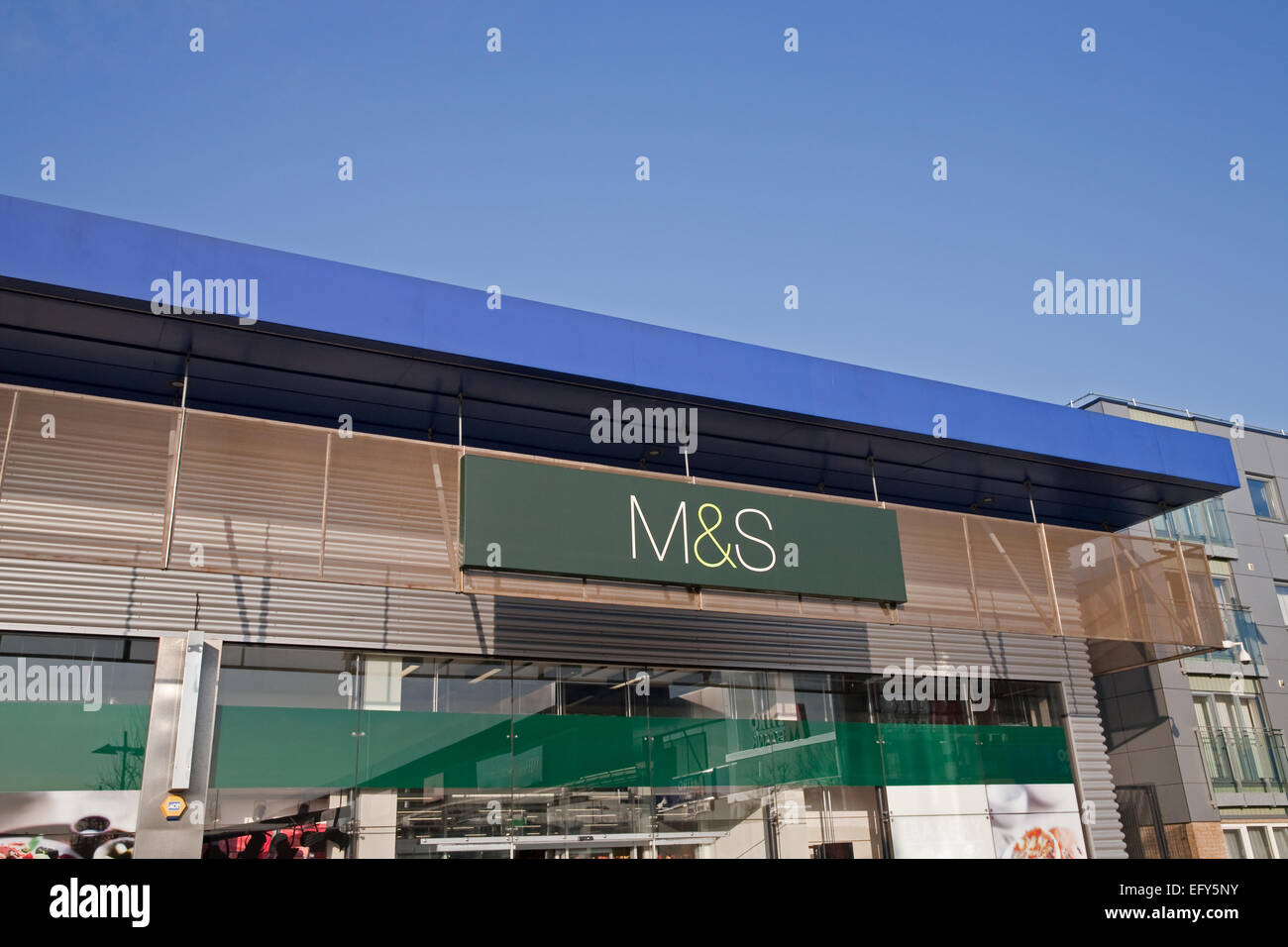 M S Store In Nugent Park Orpington Kent Stock Photo Alamy