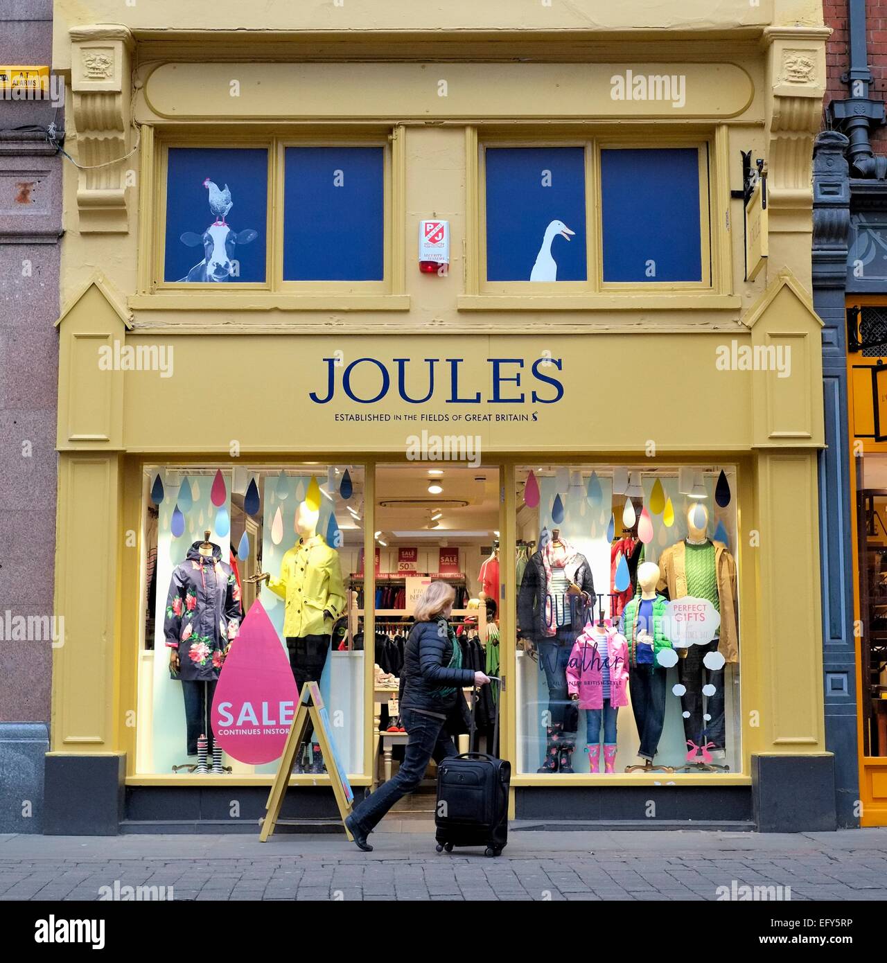 Joules shop 11 Bridlesmith Gate, Nottingham, NG1 2GR England UK Stock Photo