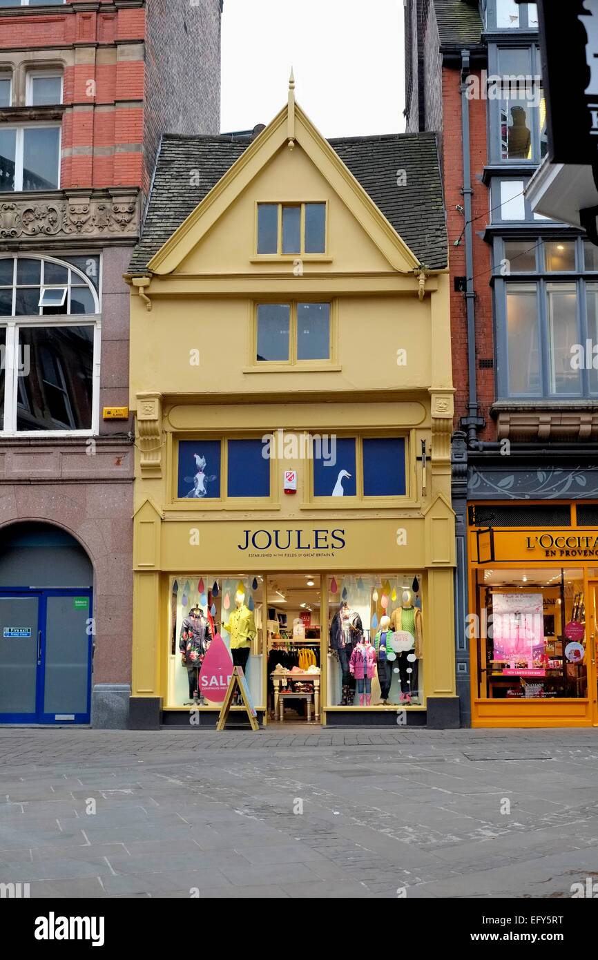 Joules shop 11 Bridlesmith Gate, Nottingham, NG1 2GR England UK Stock Photo