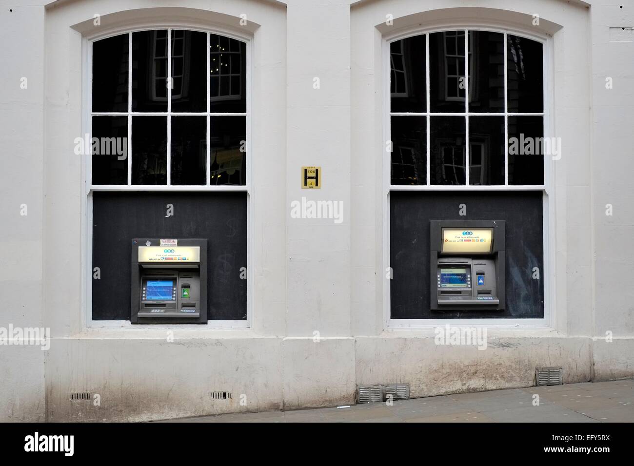 Two TSB ATM cash machines Nottingham England UK Stock Photo