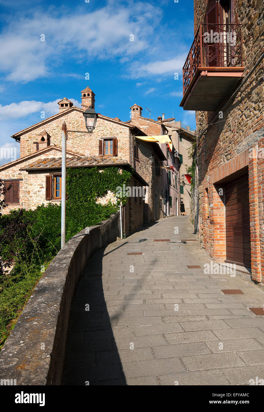 Village of Panicale, Umbria, Italy, Europe Stock Photo