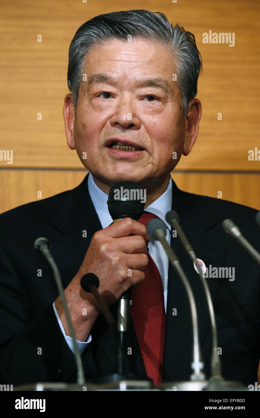 Tokyo, Japan. 12th Feb, 2015. Saburo Kawabuchi Basketball JAPAN 2024