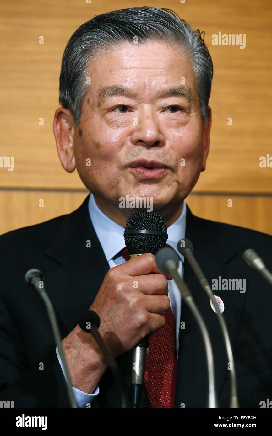 Tokyo, Japan. 12th Feb, 2015. Saburo Kawabuchi Basketball JAPAN 2024