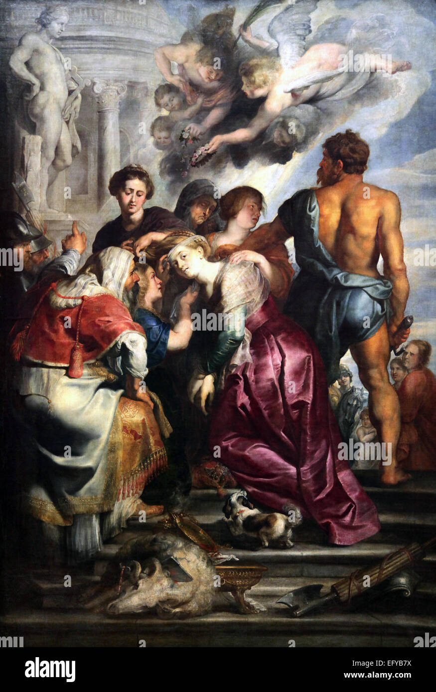 Martyrdom of st catherine hi-res stock photography and images - Alamy
