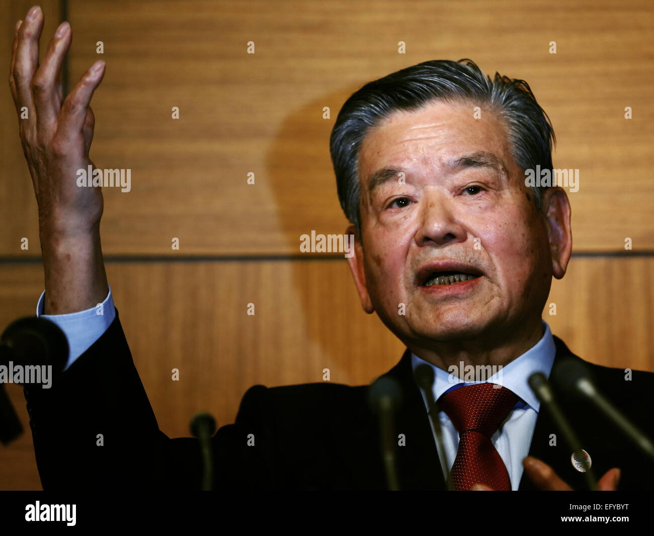 Tokyo, Japan. 12th Feb, 2015. Saburo Kawabuchi Basketball JAPAN 2024