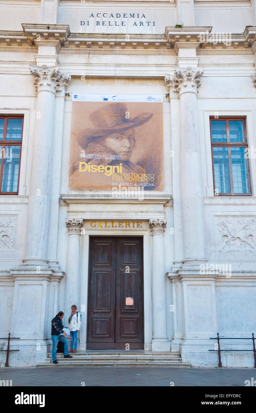 Gallerie dell'Accademia, art gallery, Dorsoduro district, Venice, Italy Stock Photo