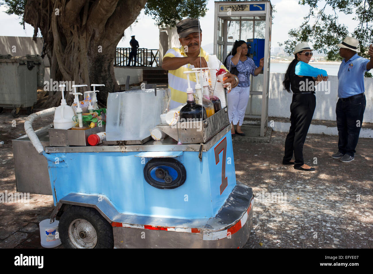 Shaved ice vendors