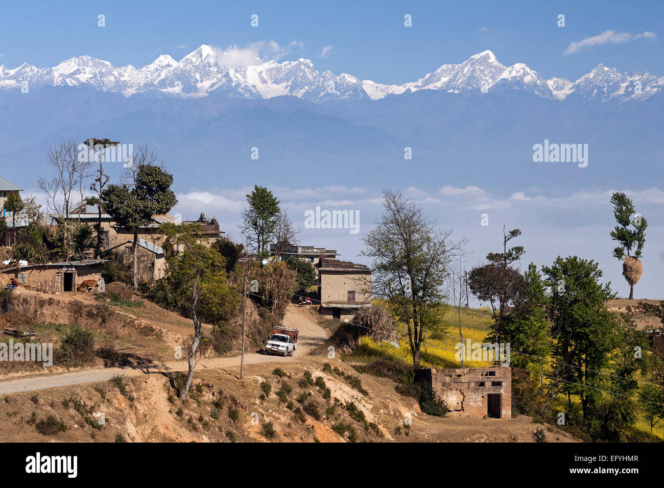 view-of-the-countryside-rural-houses-and-mountains-of-the-himalayas