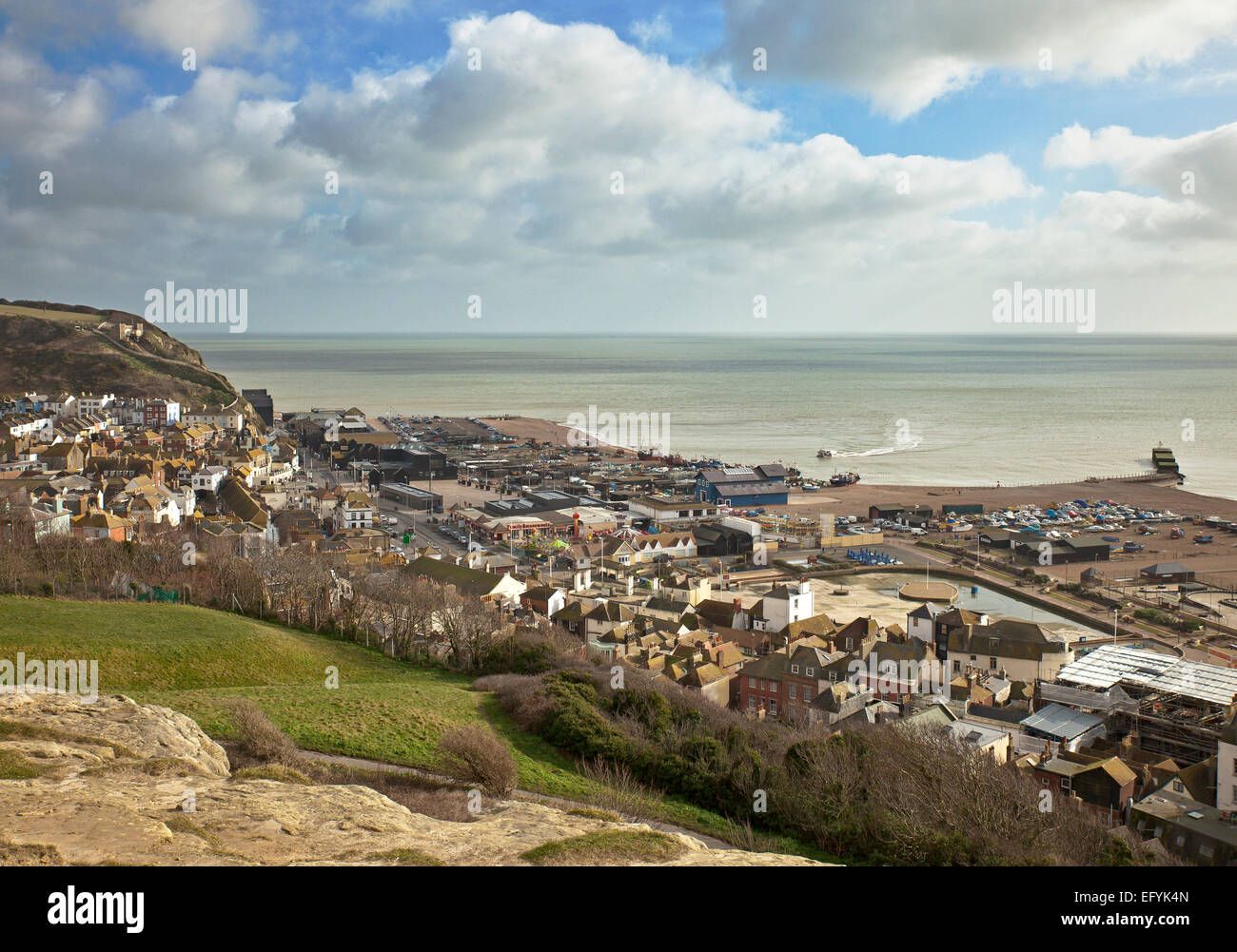 Old hastings harbour hires stock photography and images Alamy
