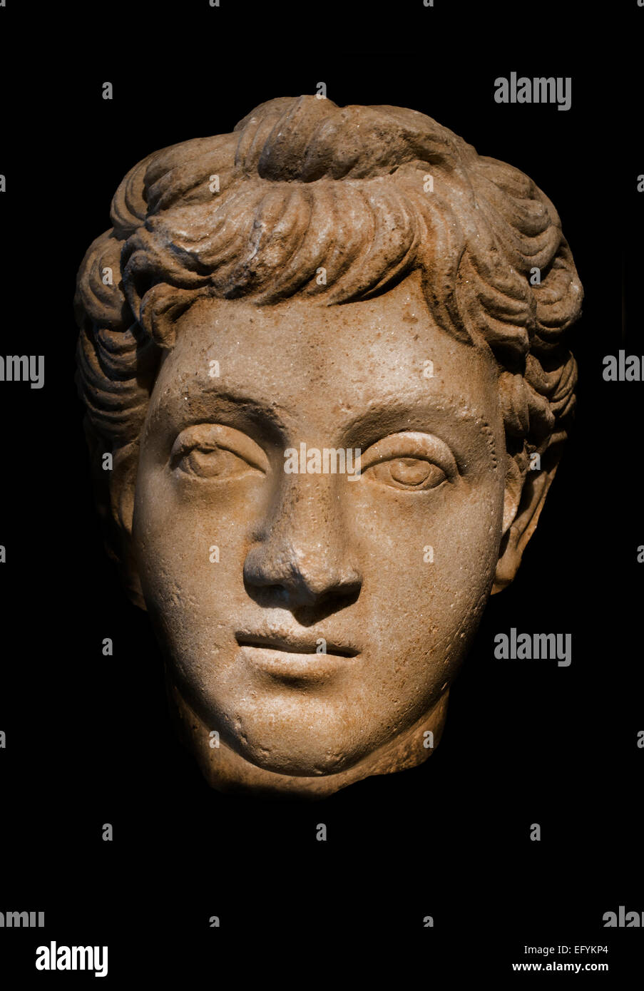 Emperor Commodus 180-192 AD ( Caesar Marcus Aurelius Commodus Antoninus Augustus ) Roman Germanic Museum Cologne Germany Stock Photo