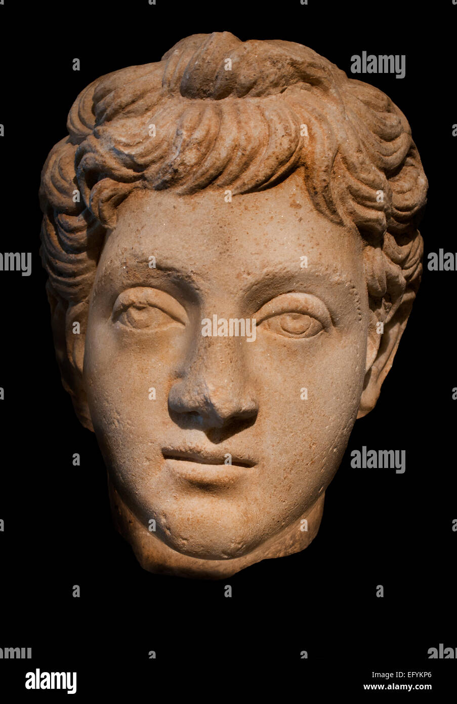 Emperor Commodus 180-192 AD ( Caesar Marcus Aurelius Commodus Antoninus Augustus ) Roman Germanic Museum Cologne Germany Stock Photo