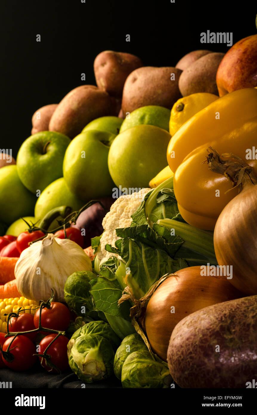 Fruit and vegetables Stock Photo Alamy