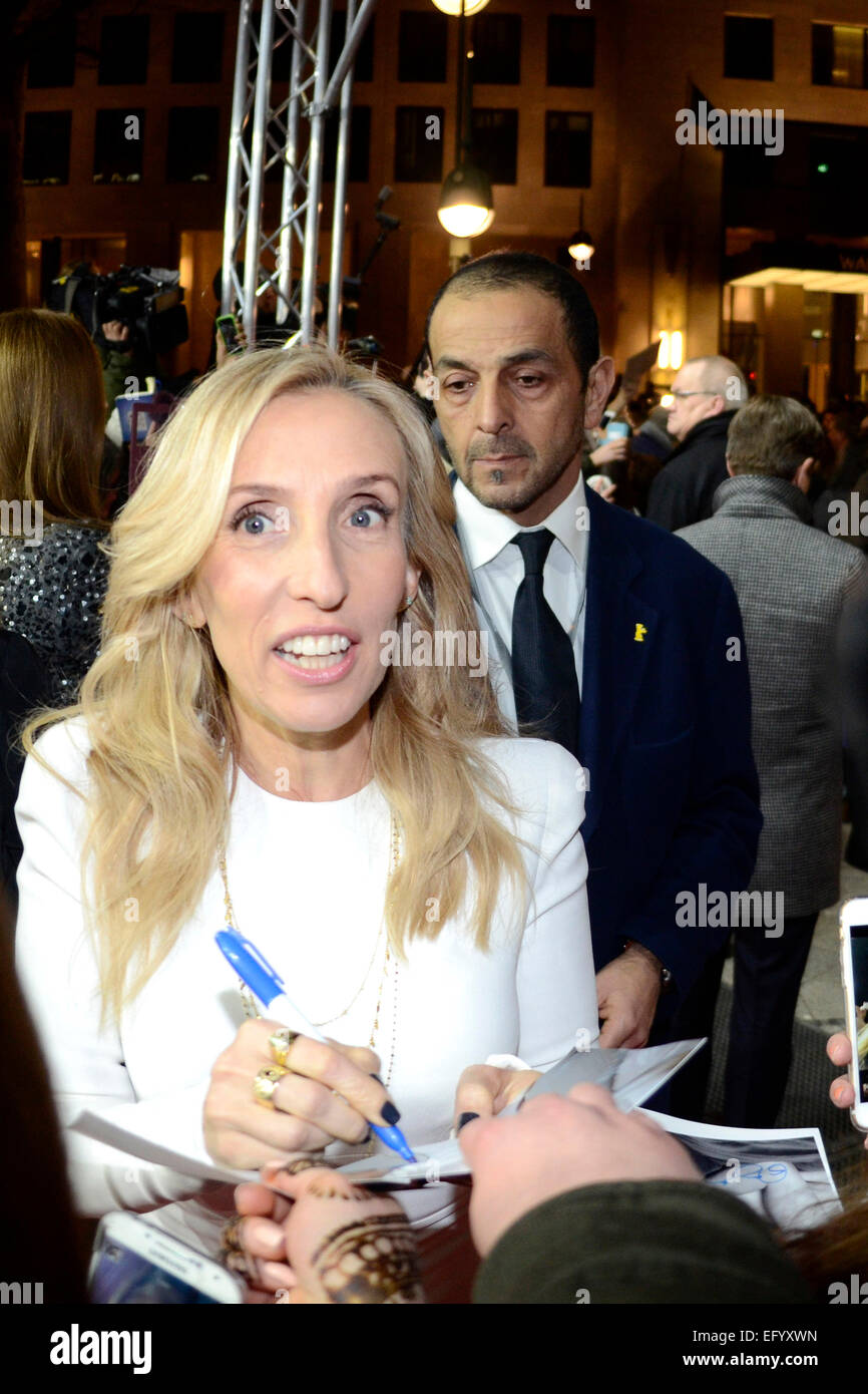 Sam TaylorJohnson attending the 