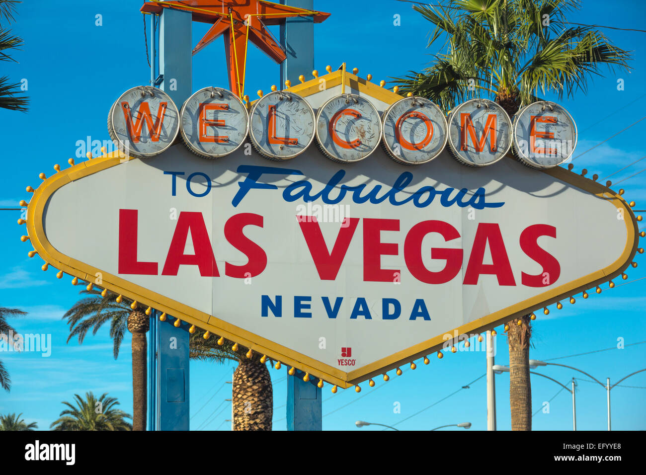 TO FABULOUS LAS VEGAS NEON SIGN THE STRIP LAS VEGAS NEVADA USA