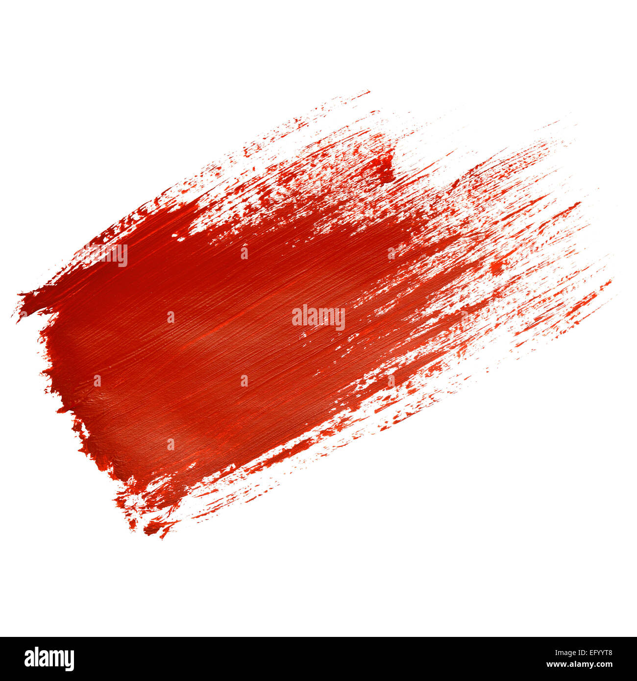 Red brush stroke hi-res stock photography and images - Alamy