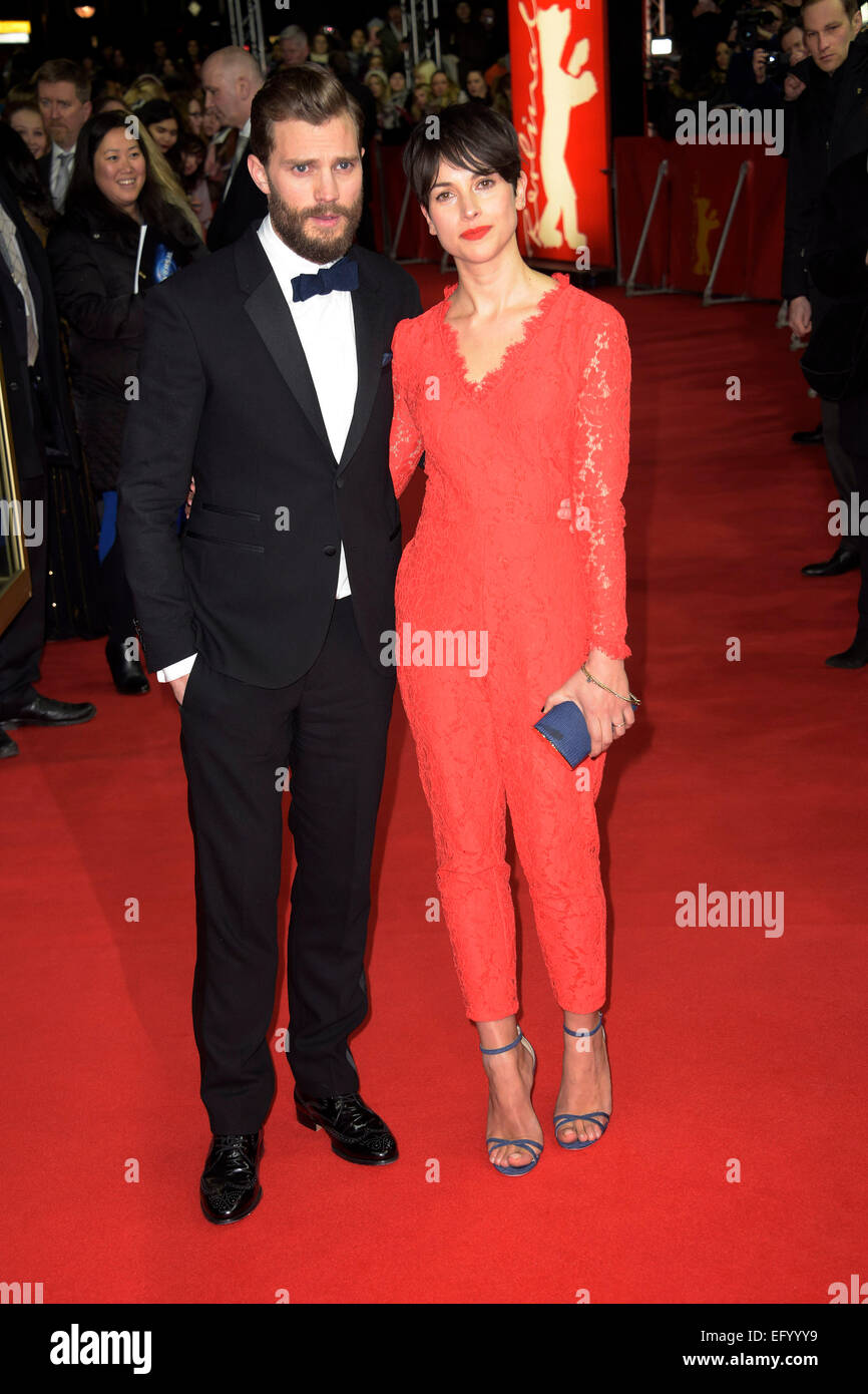  Jamie Dornan and wife Amelia Warner attending the 'Fifty Shades Of Grey 