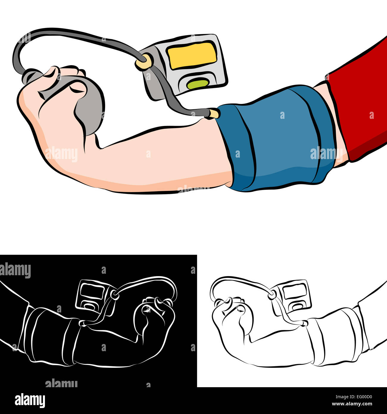 Blood pressure measurement - Stock Image - F002/7128 - Science Photo Library