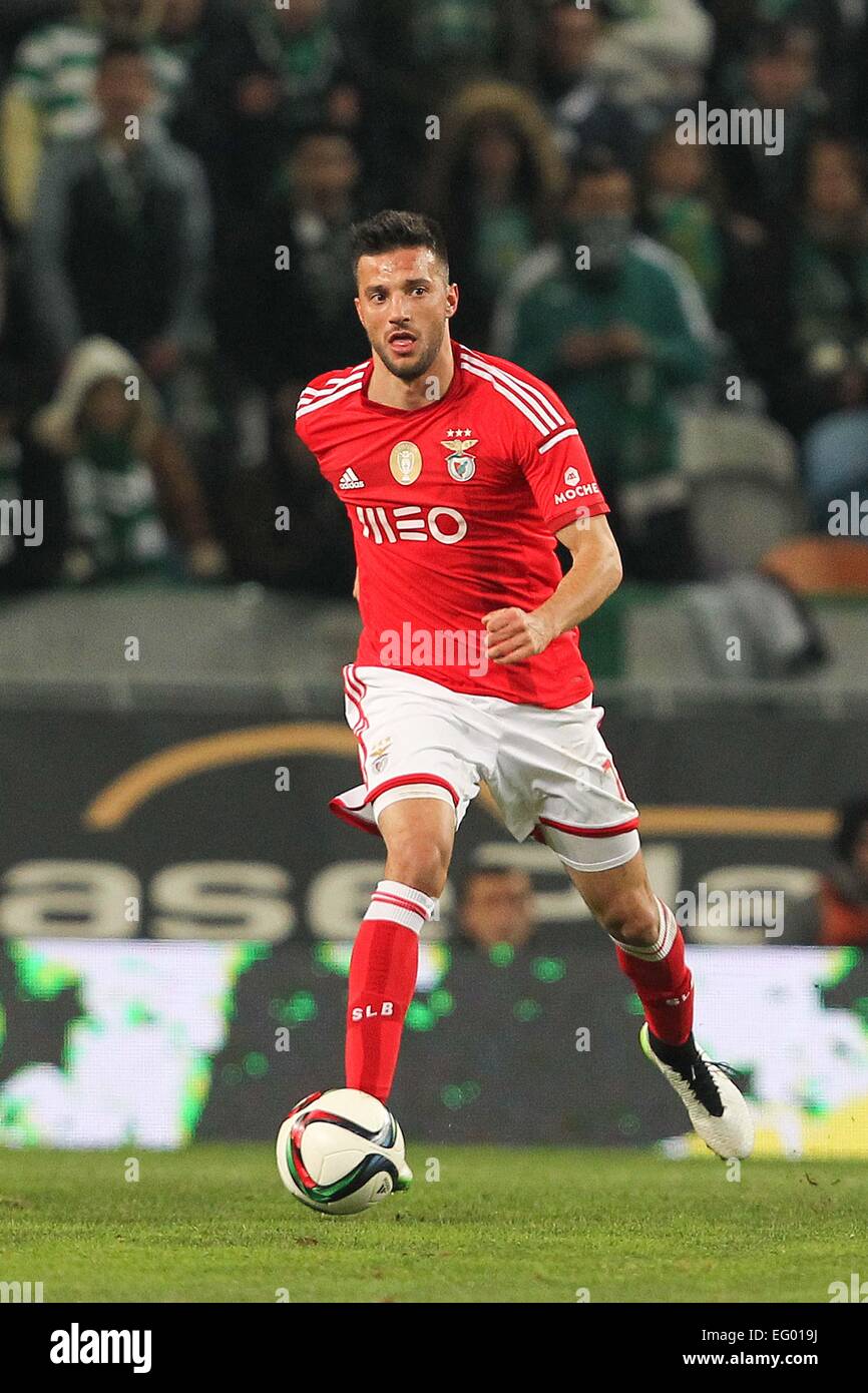 Andreas Samaris - 08.02.2015 - Sporting/Benfica - Liga Sagres.Photo : Carlos Rodrigues/Icon Sport Stock Photo