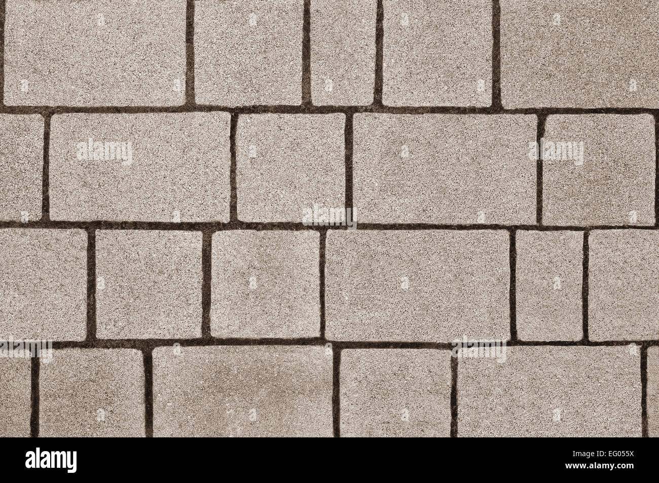 Block paving texture Stock Photo