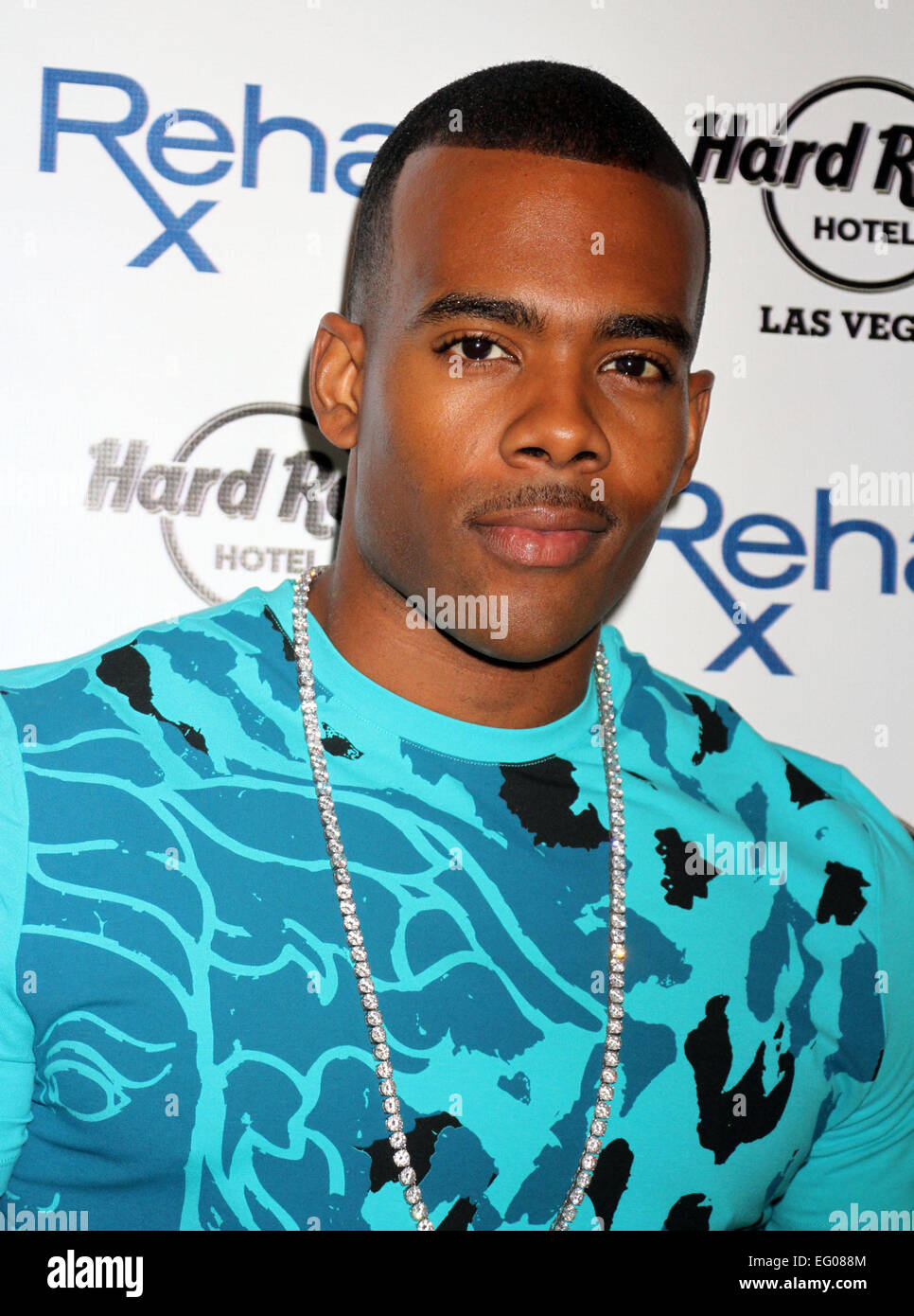 R&B singer Mario at Rehab Pool inside Hard Rock Hotel & Casino