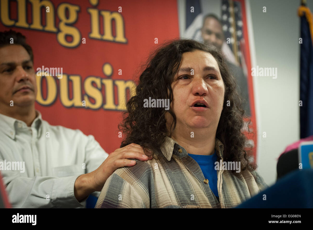 Manhattan, New York, USA. 12th Feb, 2015. Ann Valdez of The Gravesend