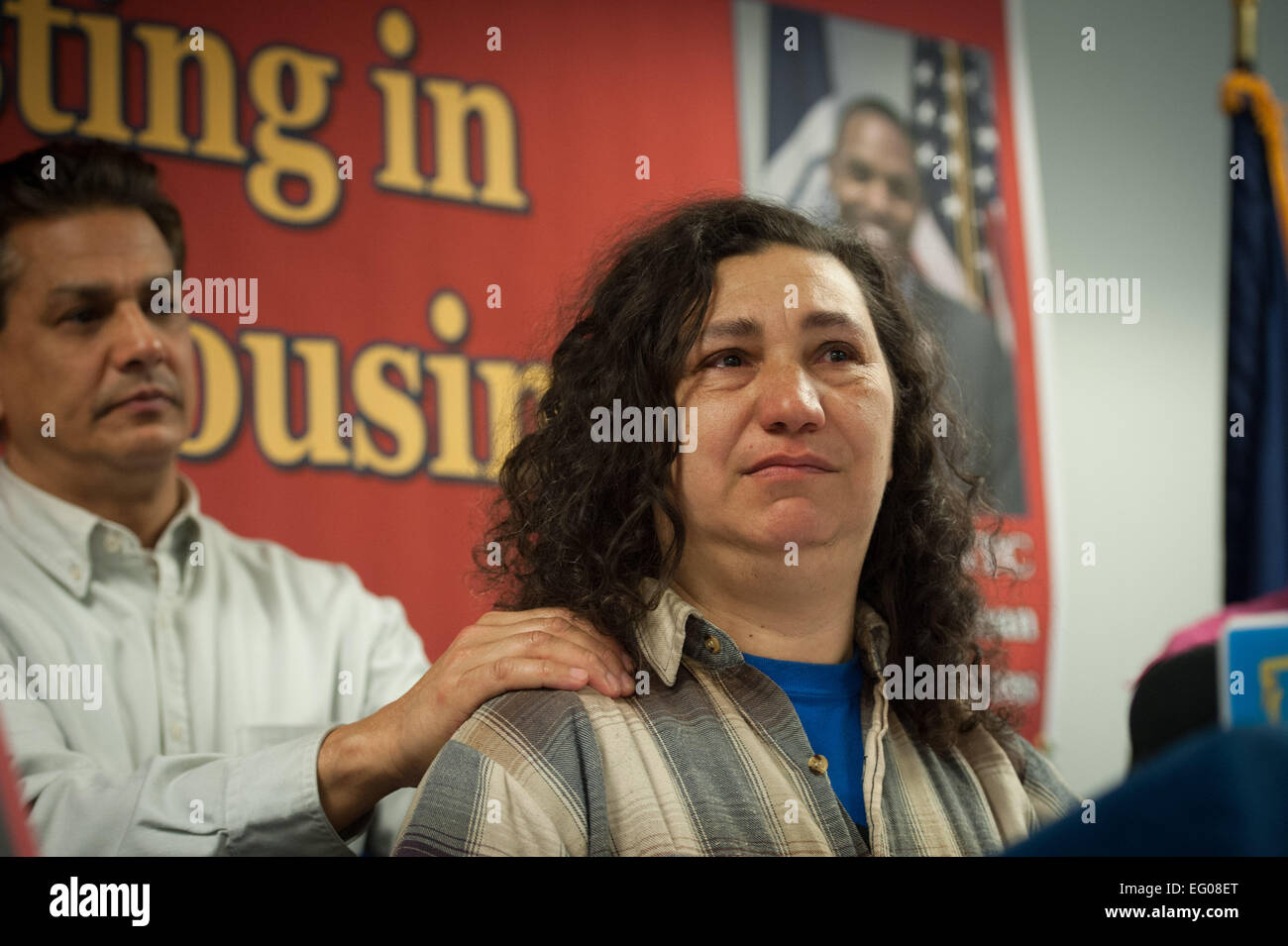 Manhattan, New York, USA. 12th Feb, 2015. Ann Valdez of The Gravesend