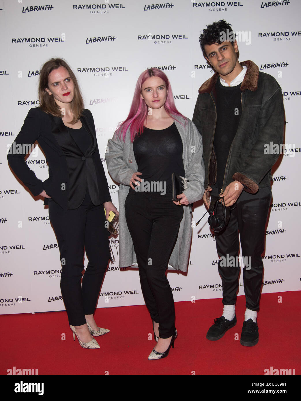 London, UK. 12th February, 2015. Grace Chatto (M) attend as Labrinth hosts Raymond Weil Pre-BRIT Awards dinner at The Mosaica on February 12, 2015 in London. Credit:  See Li/Alamy Live News Stock Photo