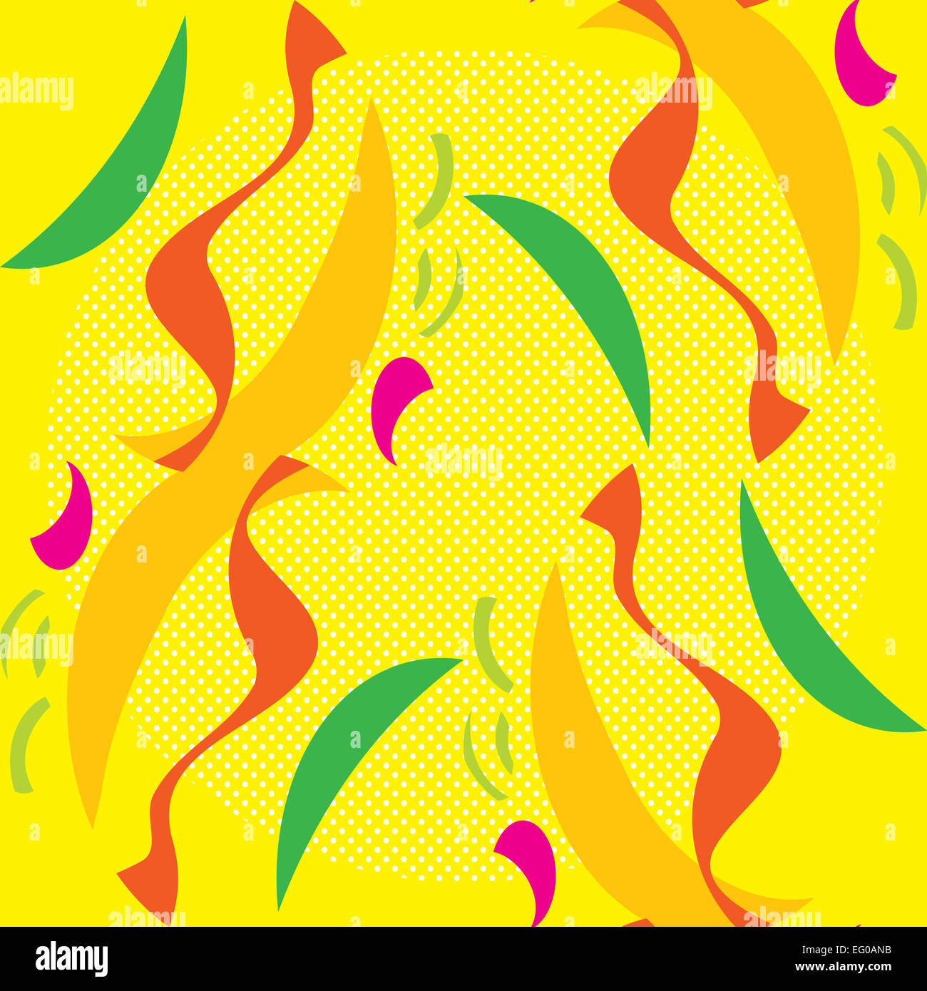 Seamless pattern of abstract sea horses floating Stock Photo - Alamy