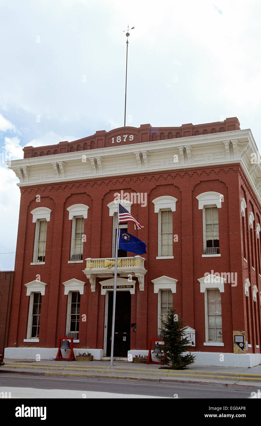 Eureka Courthouse, Eureka, Nevada, USA Stock Photo Alamy