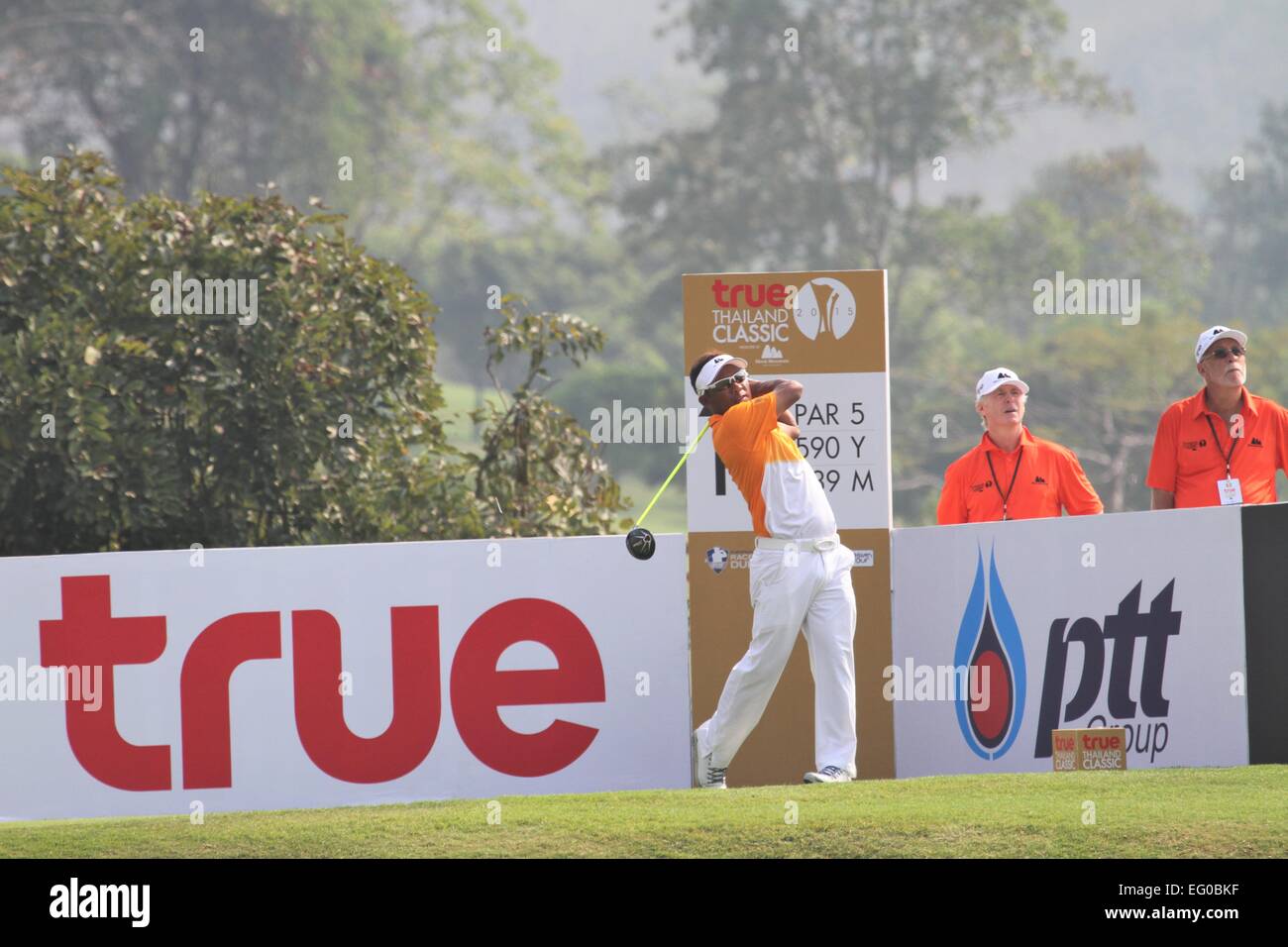 Thailand Classic Golf European Asian Tour Black Mountain Stock Photo