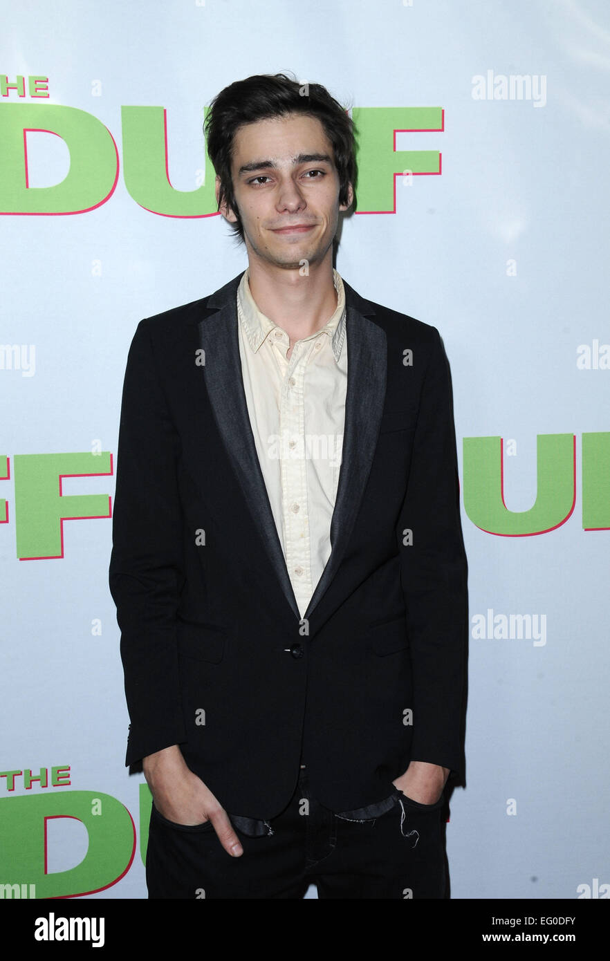 Los Angeles, California, USA. 12th Feb, 2015. Devin Bostick attending the Los Angeles Screening of ''The Duff'' held at the TCL Chinese 6 Theatres in Hollywood, California on February 12, 2015. 2015 Credit:  D. Long/Globe Photos/ZUMA Wire/Alamy Live News Stock Photo