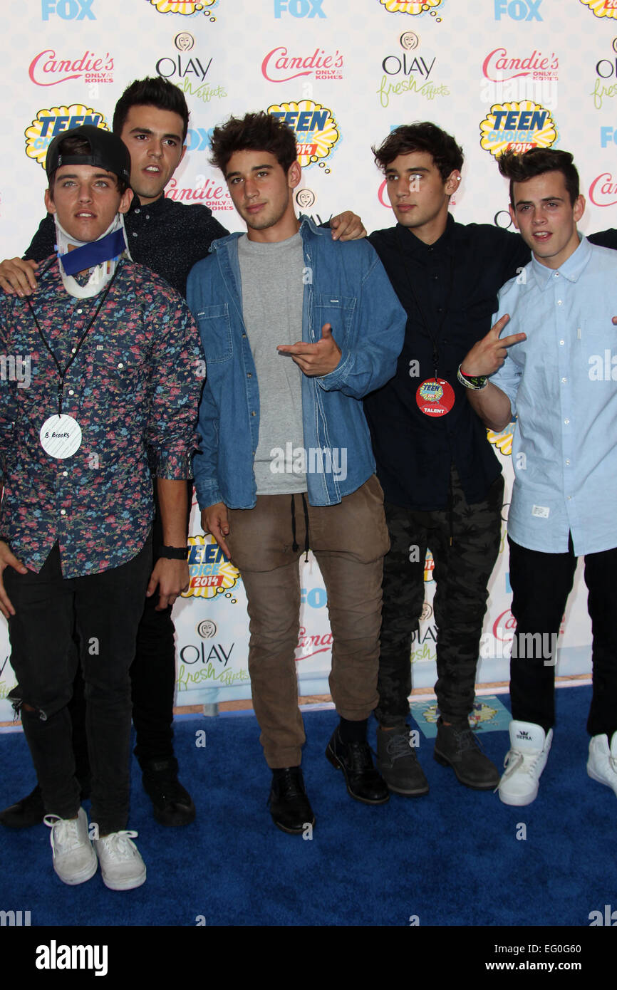 TEEN CHOICE AWARDS 2014 Featuring James Yammouni,Jai Brooks,Beau