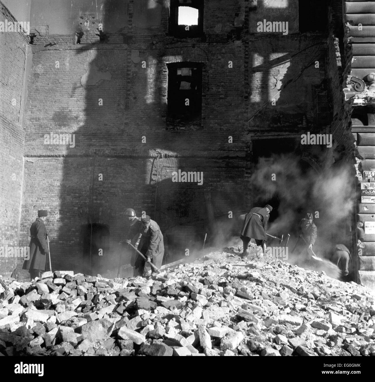 Aftermath Black and White Stock Photos & Images Alamy