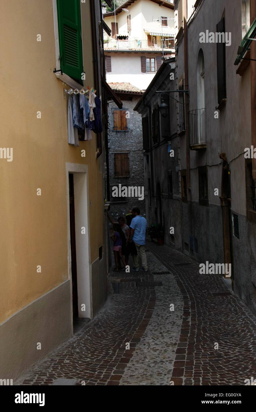 Narrow Streets And Historic Buildings Dominate The Old Town Of Limone narrow-streets-and-historic-buildings-dominate-the-old-town-of-limone