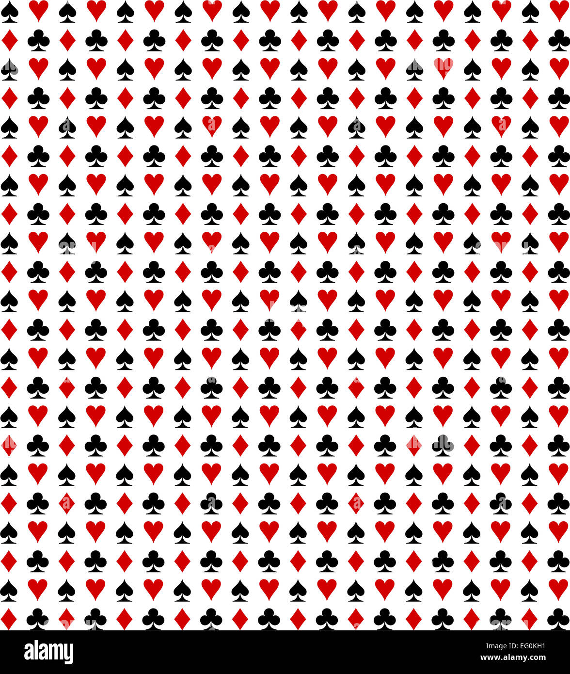 casino game poker cards symbol pattern texture Stock Photo