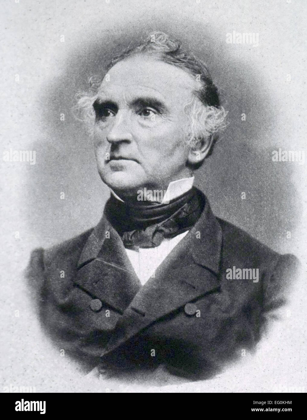 JUSTUS von LIEBIG (1803-1873) about 1866. German chemist who pioneered organic chemistry Stock Photo