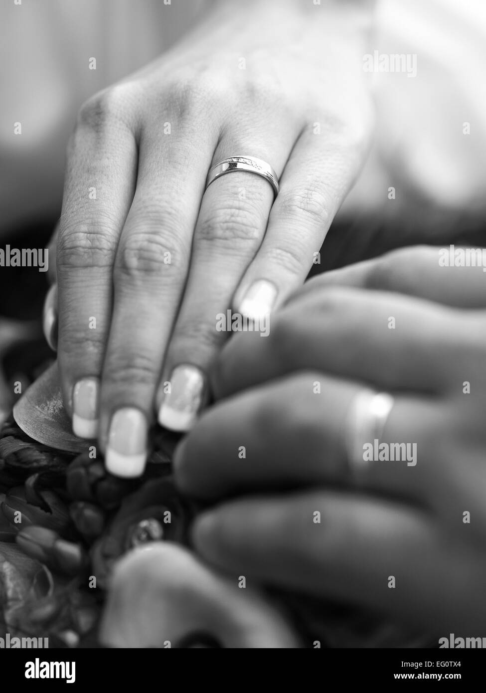 Adjustable Premium AD Black Rose Bridal Finger Ring – Happy Pique