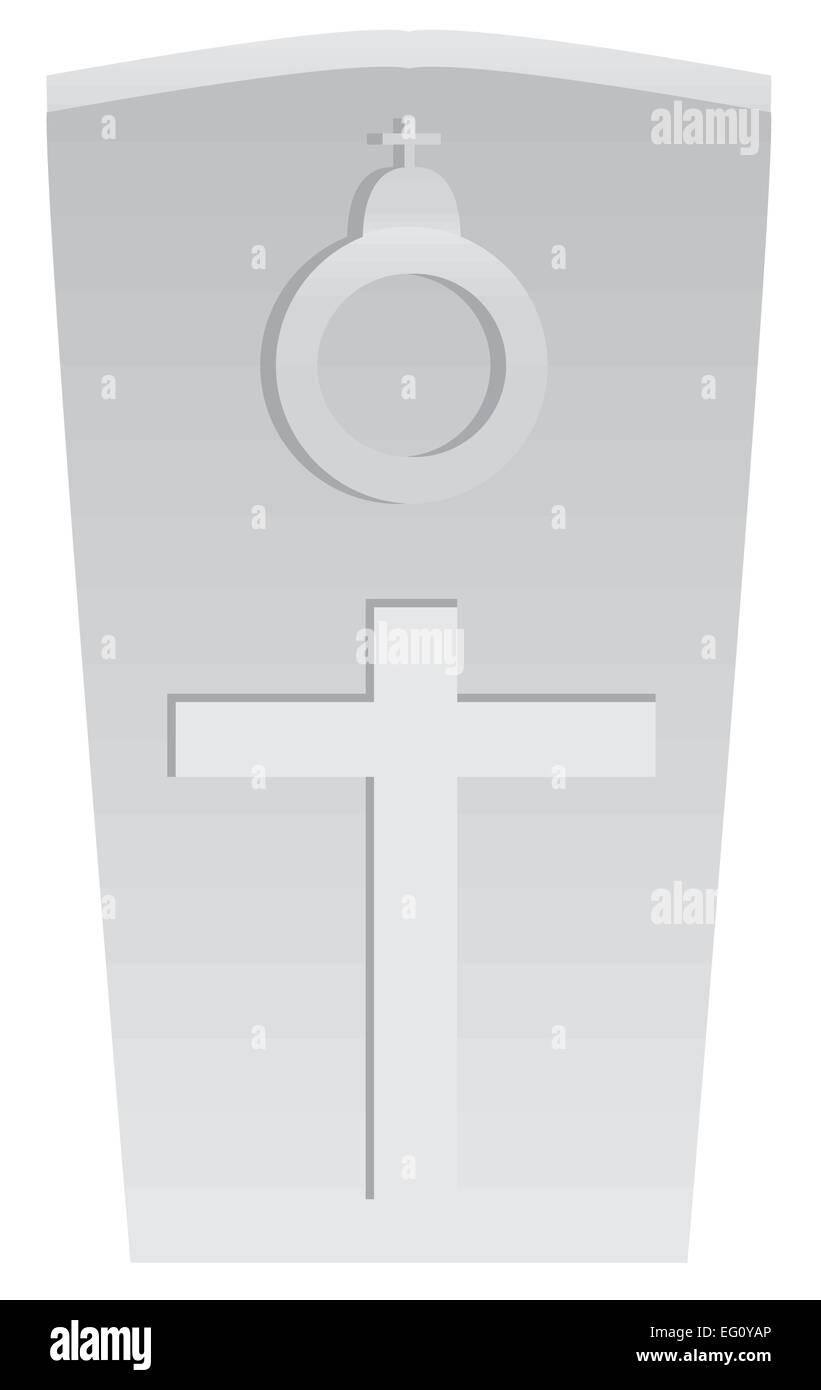 On a grave Stock Vector Images - Alamy