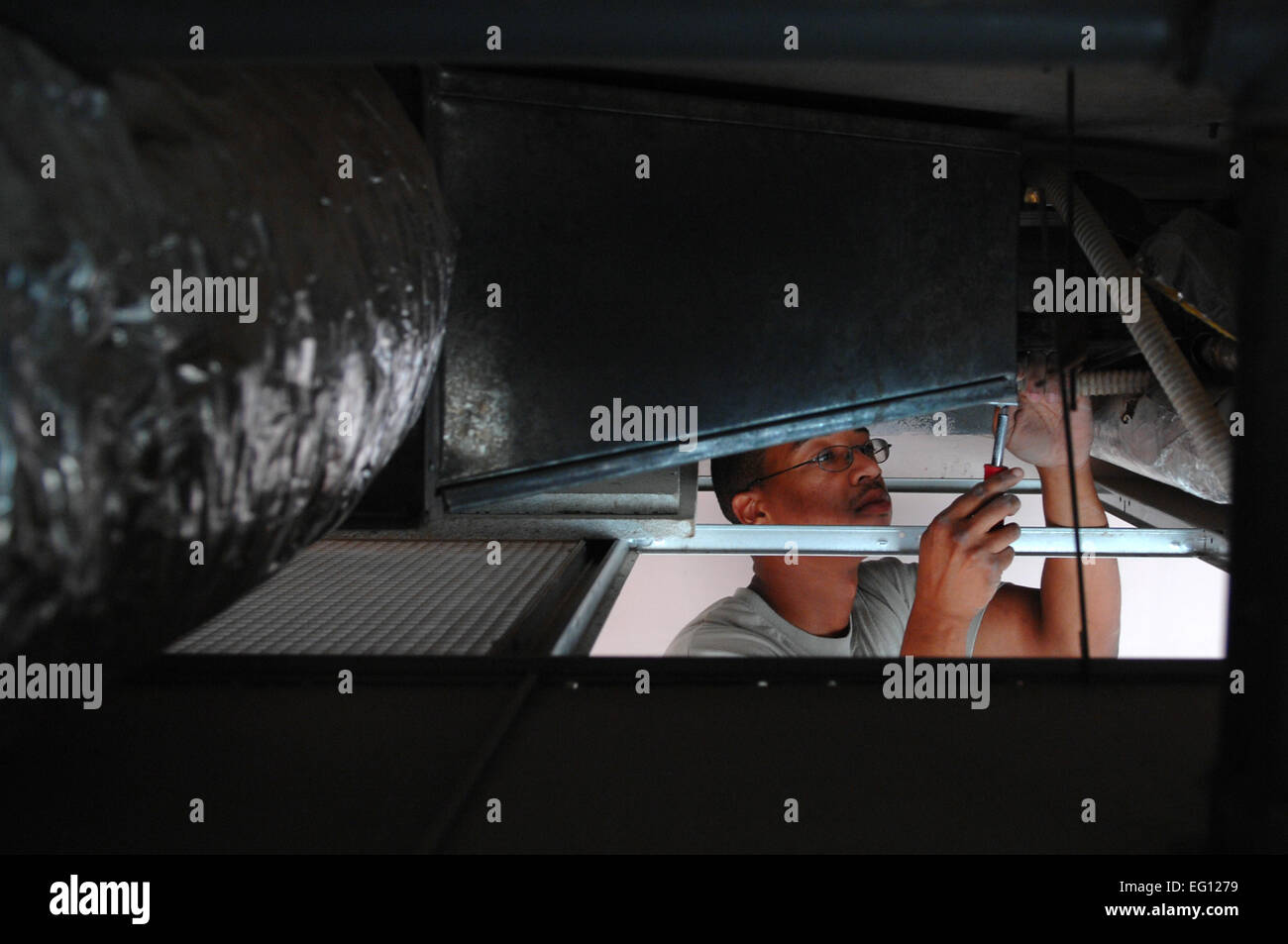 U.S. Air Force Staff Sgt. Gregory Norris, 332nd Expeditionary Civil