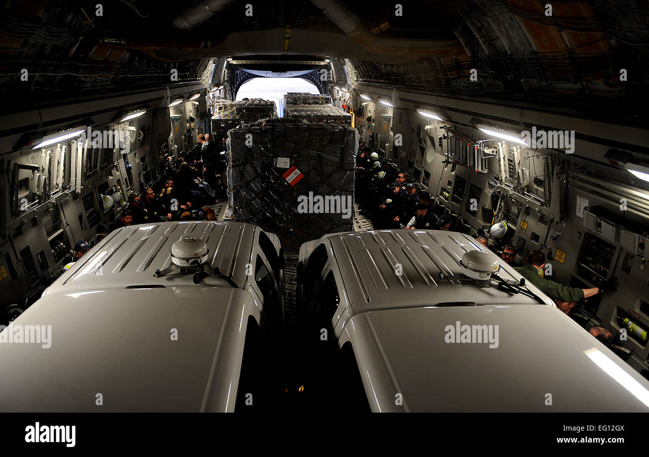 Members from the Virginia Task Force 2 Urban Search and Rescue board a ...