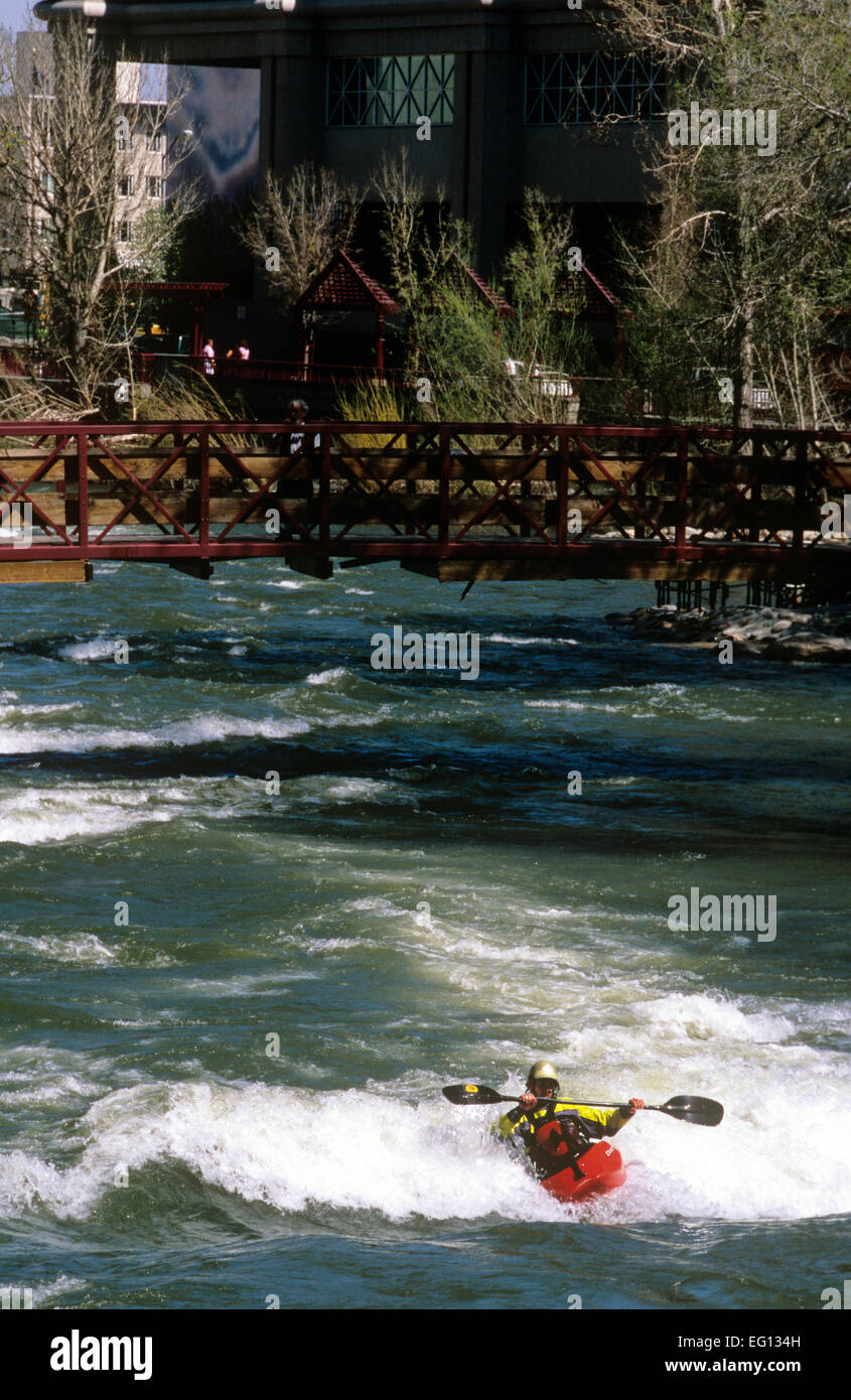 The Truckee River Whitewater Park is Nevada and the region's first