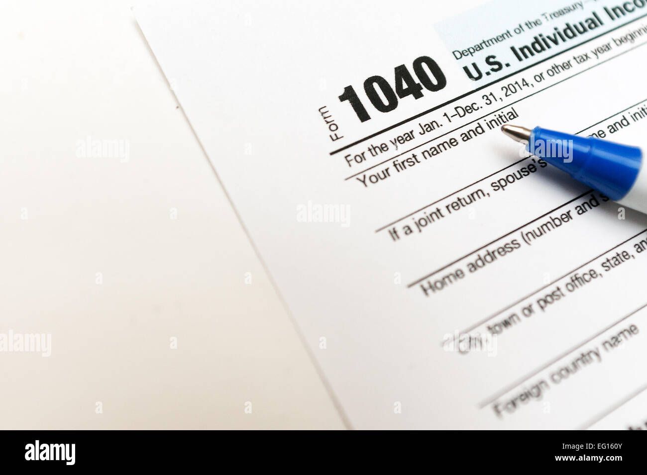 Isolated income tax return hi-res stock photography and images - Alamy