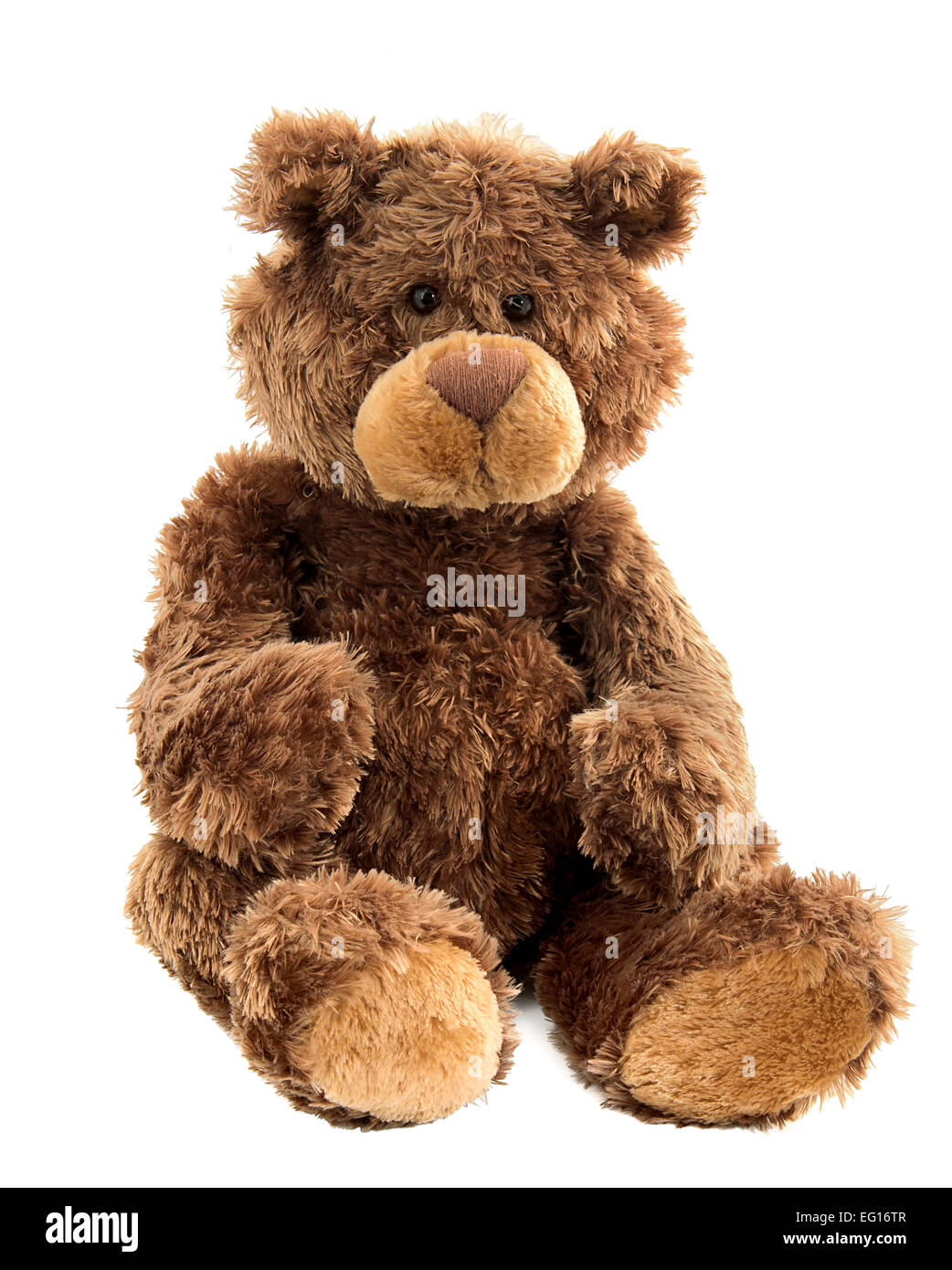 cut out image of soft teddy bear toy Stock Photo