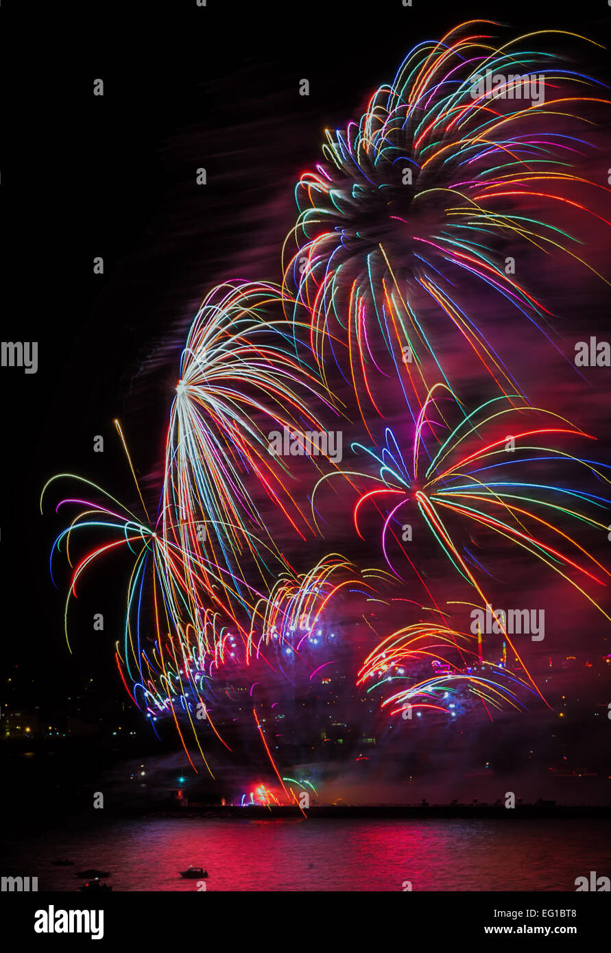 Firework Display, Thanksgiving, New Year's Eve,lights,fourth of july