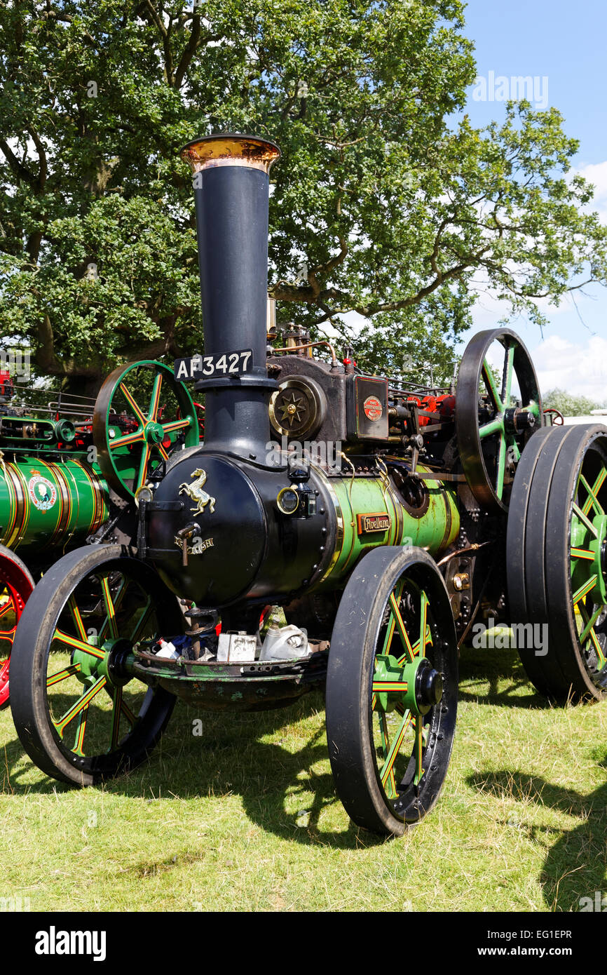 Steam Driven Traction Engines Stock Photo Alamy