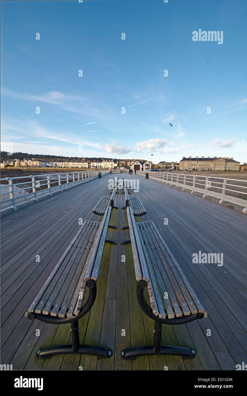 Beaumaris Pier Anglesey North Wales Uk Stock Photo Alamy
